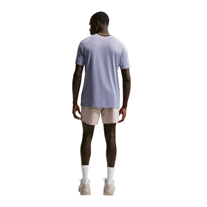 Nike Mens Df Adv short sleeve Top in Purple Color