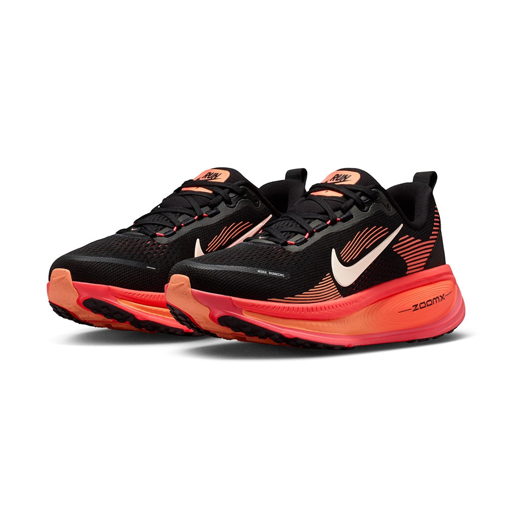 Nike Womens Vomero 18 Running Shoes in Black Color