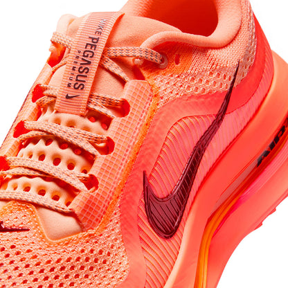 Nike Womens Pegasus Premium Running Shoes in Orange Color