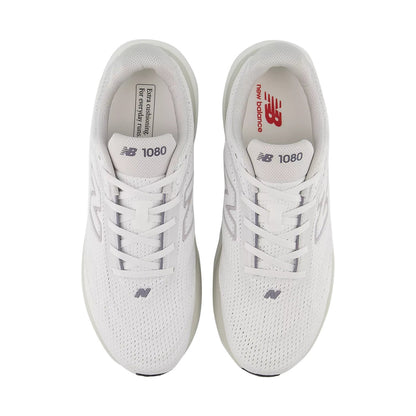 New Balance Mens 1080V15 Running Shoes in White Color