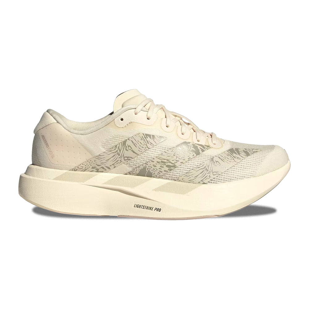 Adidas Womens Adizero Evo SL Running Shoes in White Color