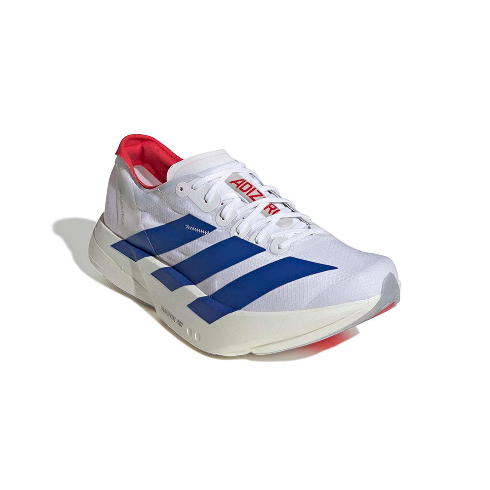 Adidas Mens Adizero Adio Pro 4 Running Shoes in White Color