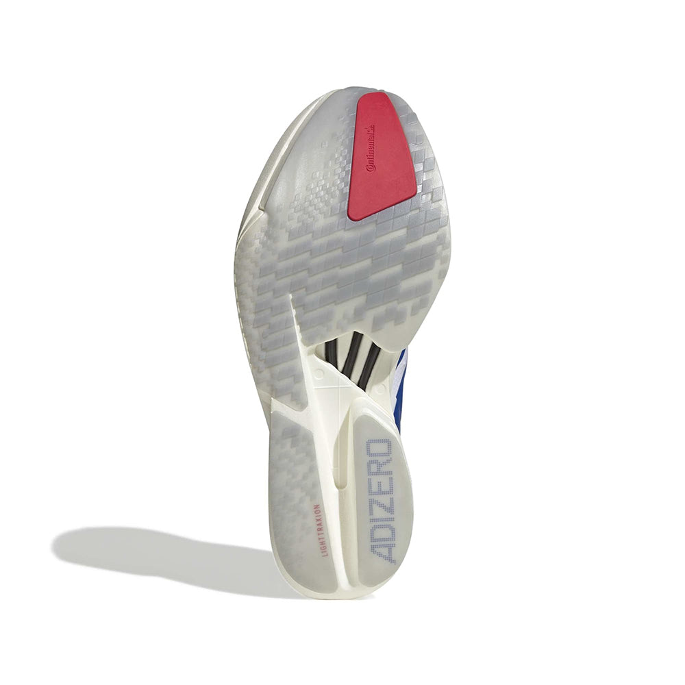 Adidas Mens Adizero Adio Pro 4 Running Shoes in White Color