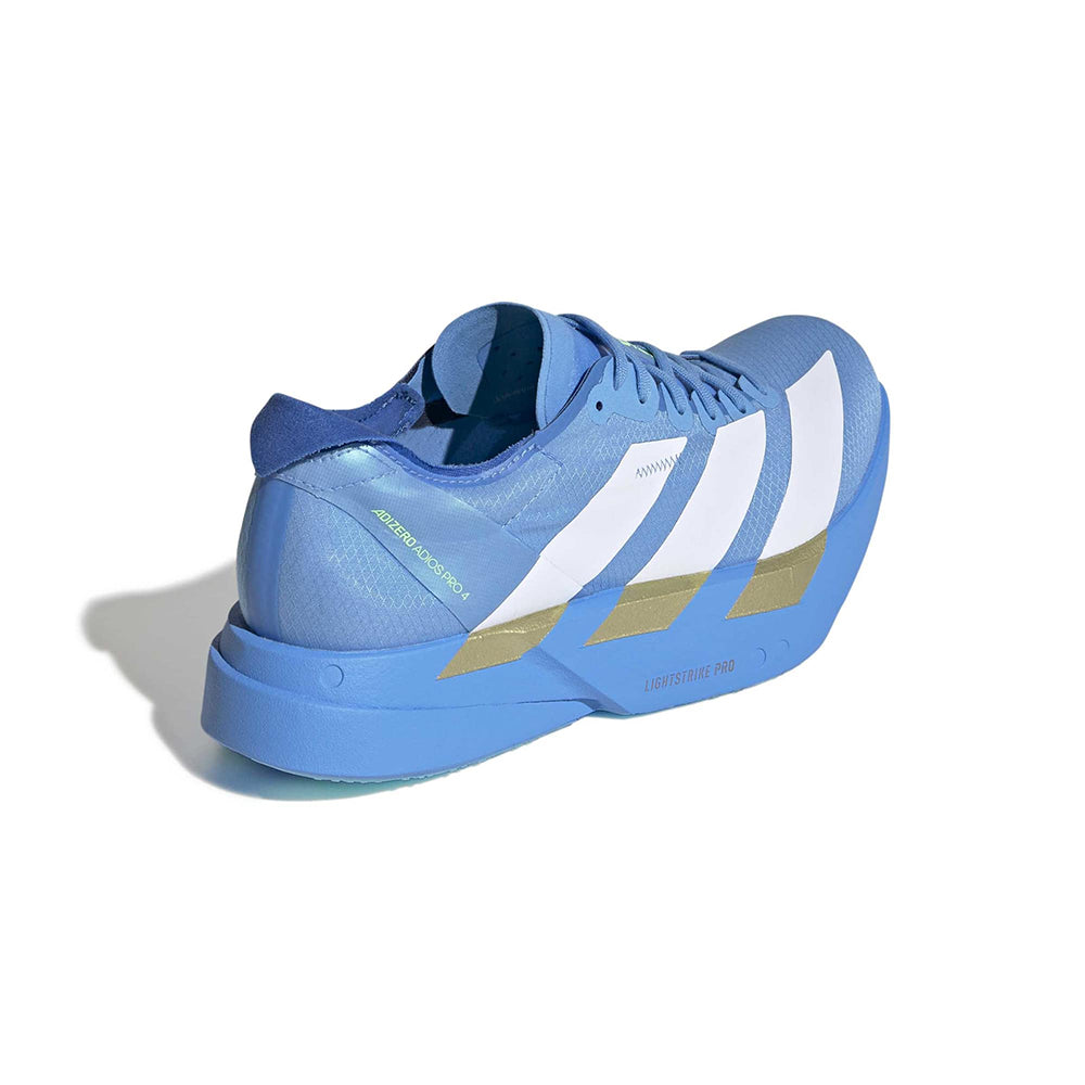 Adidas Womens Adizero Adios Pro 4 Running Shoes in White Color