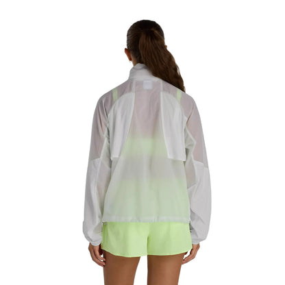New Balance Womens Rc Jacket Running Jackets in Grey Color