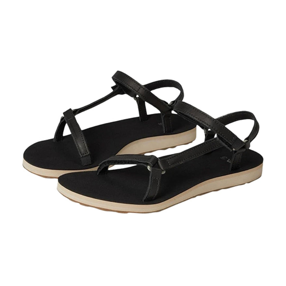 Teva Womens Original Universal Slim Water Shoes in Black Color