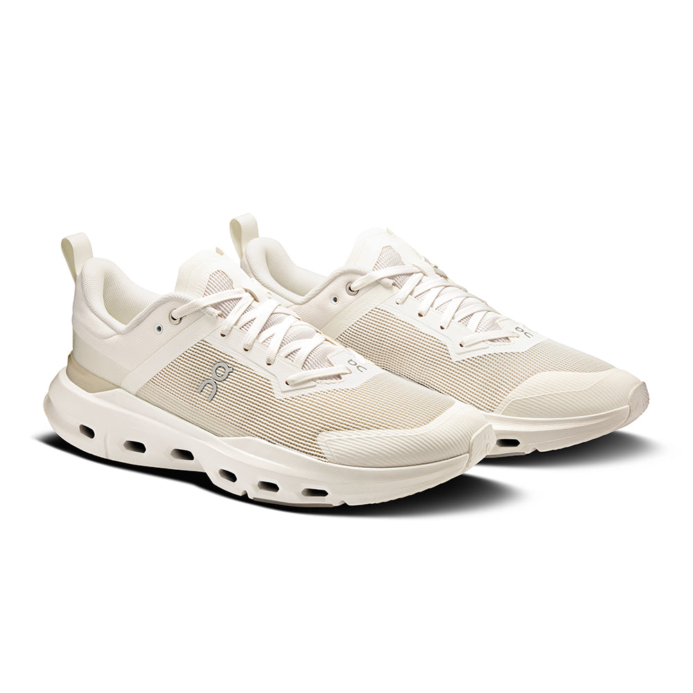 On Mens Cloudpulse Next Fitness Shoes in White Color