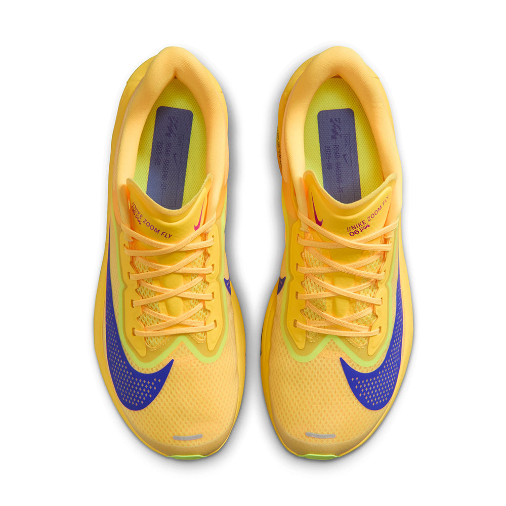 Nike Mens Zoom Fly 6 Running Shoes in Yellow Color