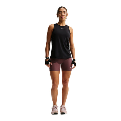 Nike Womens One Classic Tank Tops in Black Color