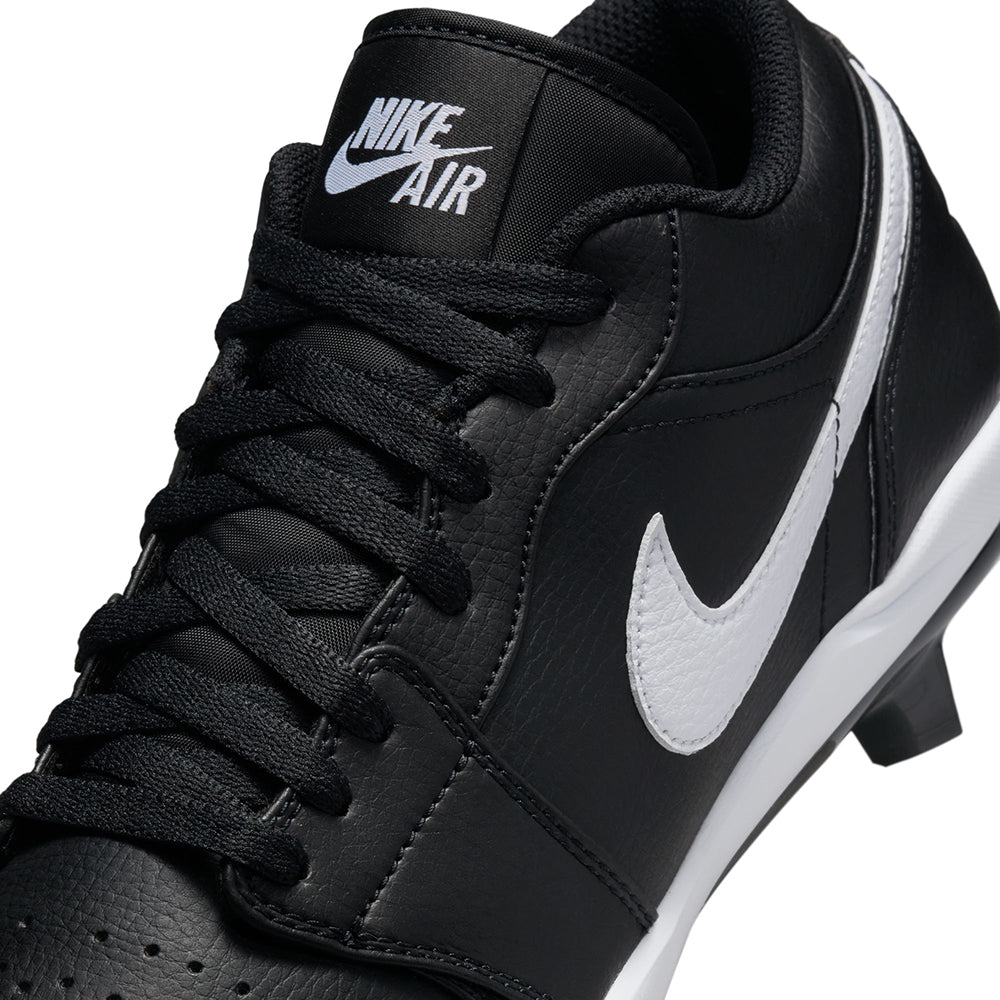 Jordan Mens Air Jordan 1 Low Cleat Baseball Cleats in Black Color