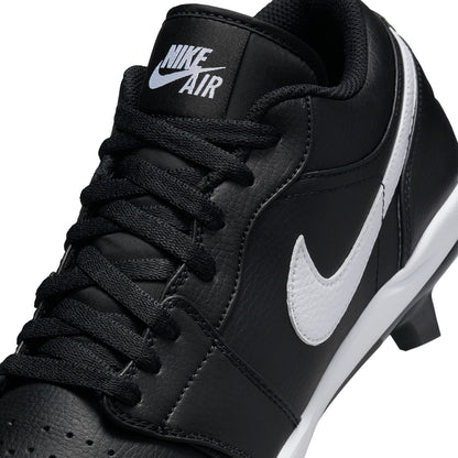 Jordan Mens Air Jordan 1 Low Cleat Baseball Cleats in Black Color