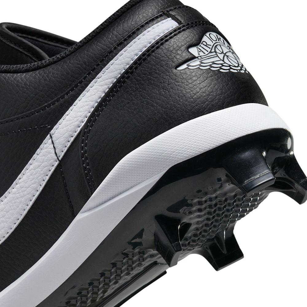 Jordan Mens Air Jordan 1 Low Cleat Baseball Cleats in Black Color