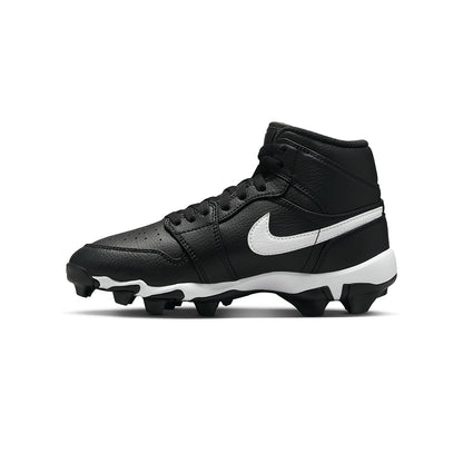 Jordan Mens Jordan 1 Mid Fb Cleat Football Cleats in Black Color