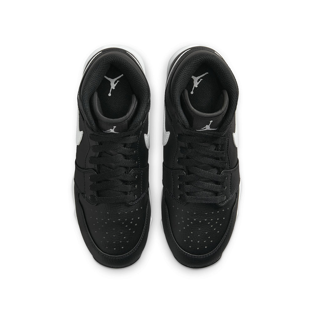 Jordan Mens Jordan 1 Mid Fb Cleat Football Cleats in Black Color