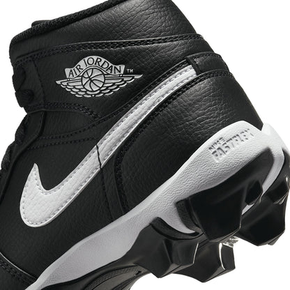 Jordan Mens Jordan 1 Mid Fb Cleat Football Cleats in Black Color