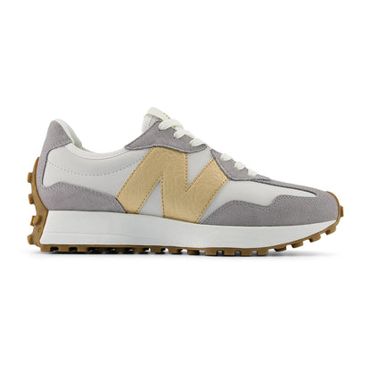 New Balance Womens 327 Sneakers in Grey Color