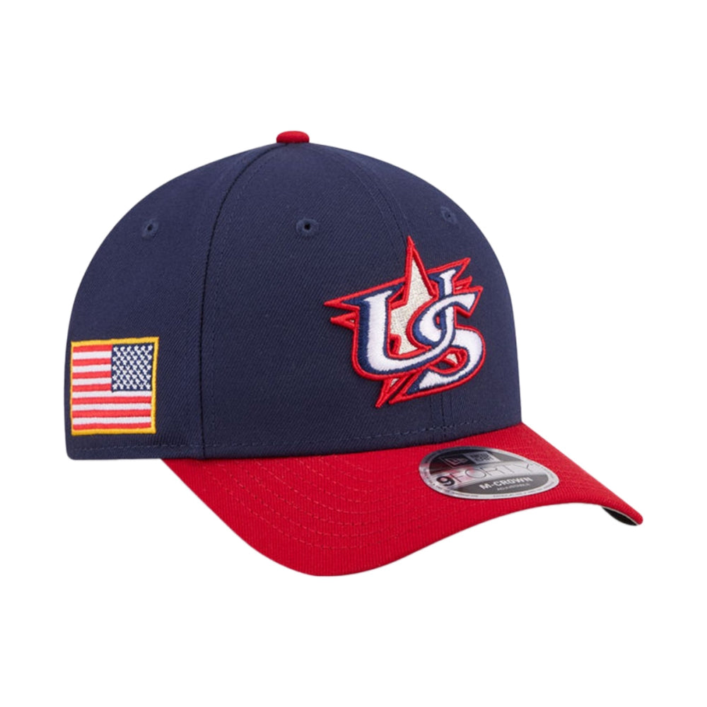 New Era Kids Usa 9FORTYMc Wbc26 Fan Apparel in Blue Color