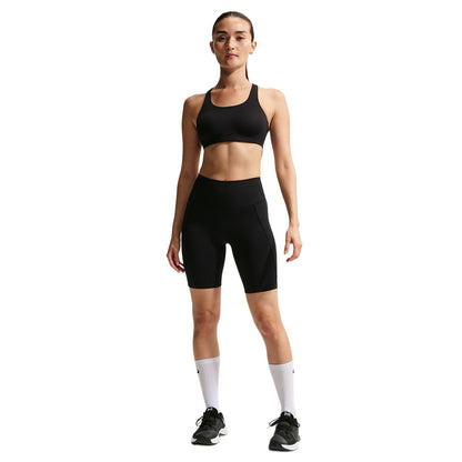 Nike Womens Rival Ultrahigh-Support Sports Bras in Black Color