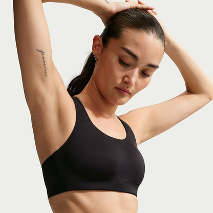 Nike Womens Rival Ultrahigh-Support Sports Bras in Black Color