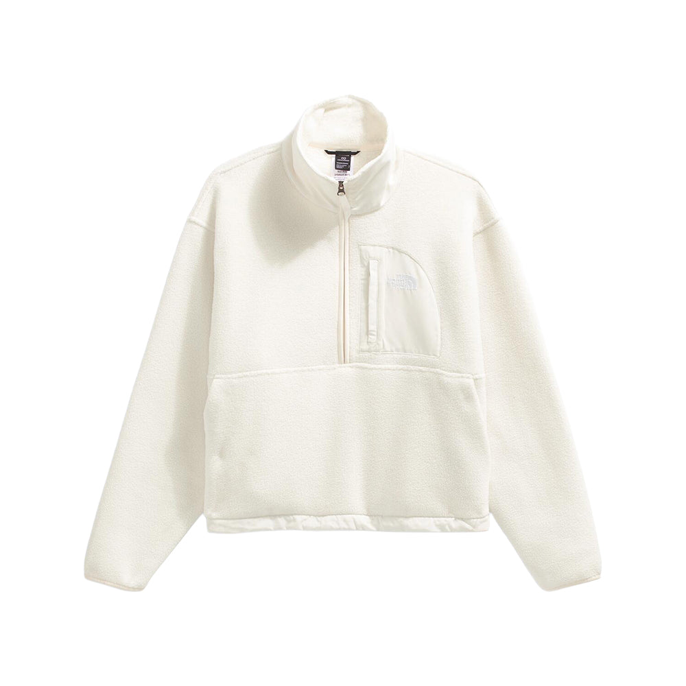 The North Face Womens Yumiori Off Peak Midlayer in White Color