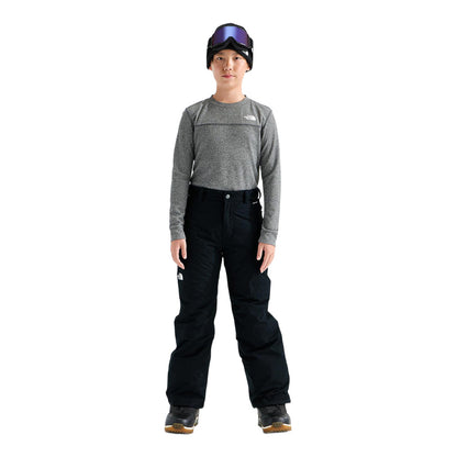 The North Face Kidss' Freedom Insulated Skiing & Snowboarding Pants in Black Color