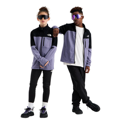 The North Face Kids Hike Midlayer Full Midlayer in Purple Color