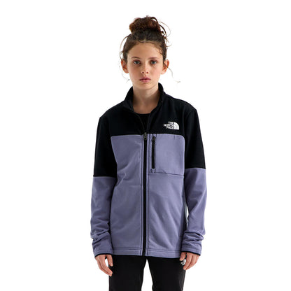 The North Face Kids Hike Midlayer Full Midlayer in Purple Color