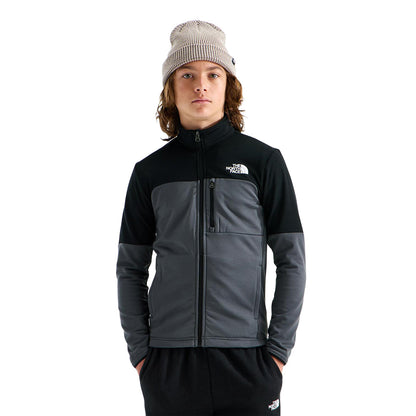 The North Face Kids Hike Midlayer Full Midlayer in Grey Color