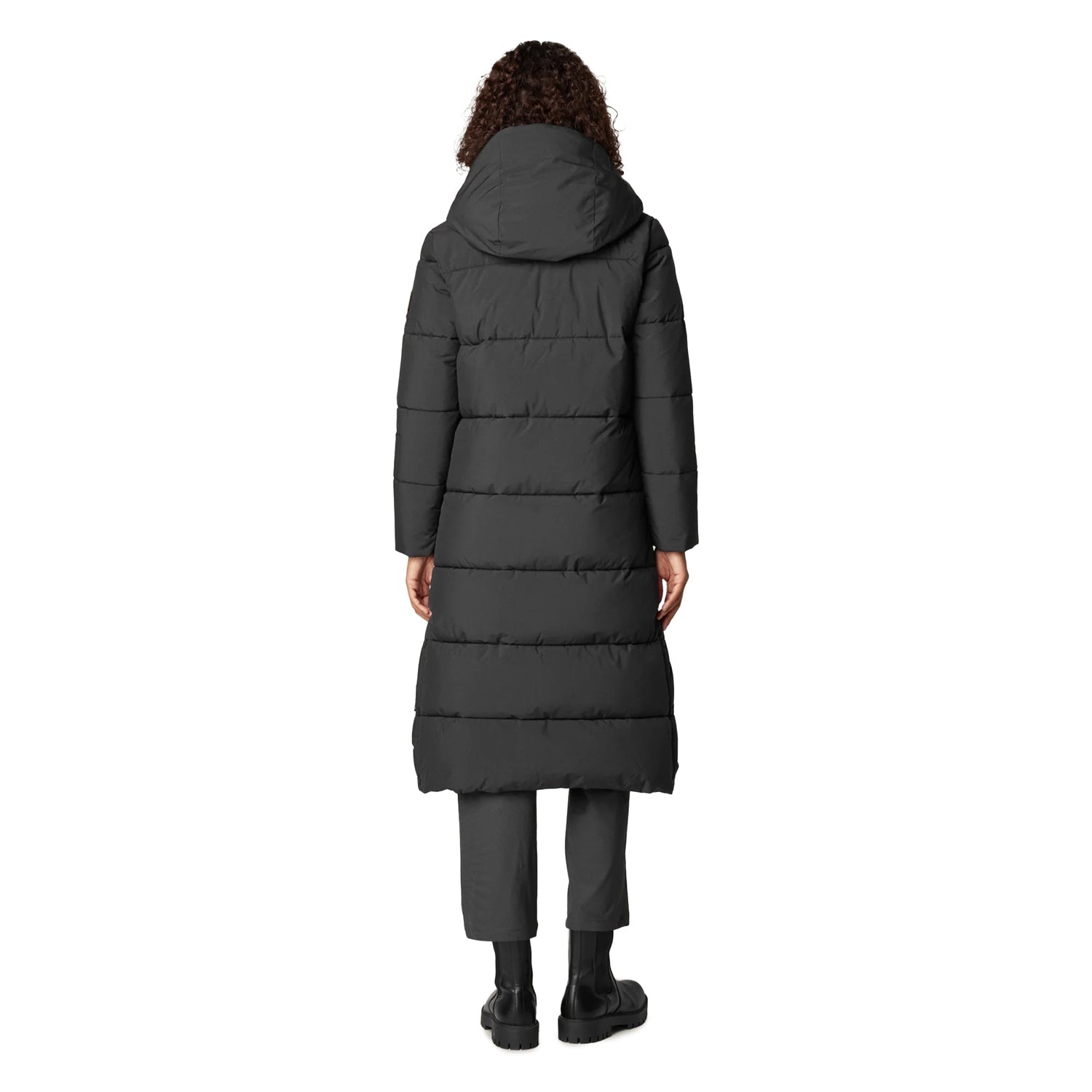 Save The Duck Womens Missy City Coats in Black Color