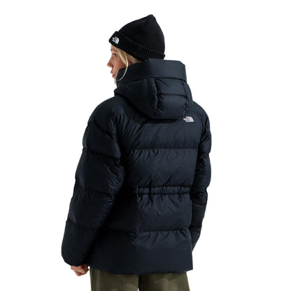 The North Face Womens Puffer Oversized City Coats in Black Color