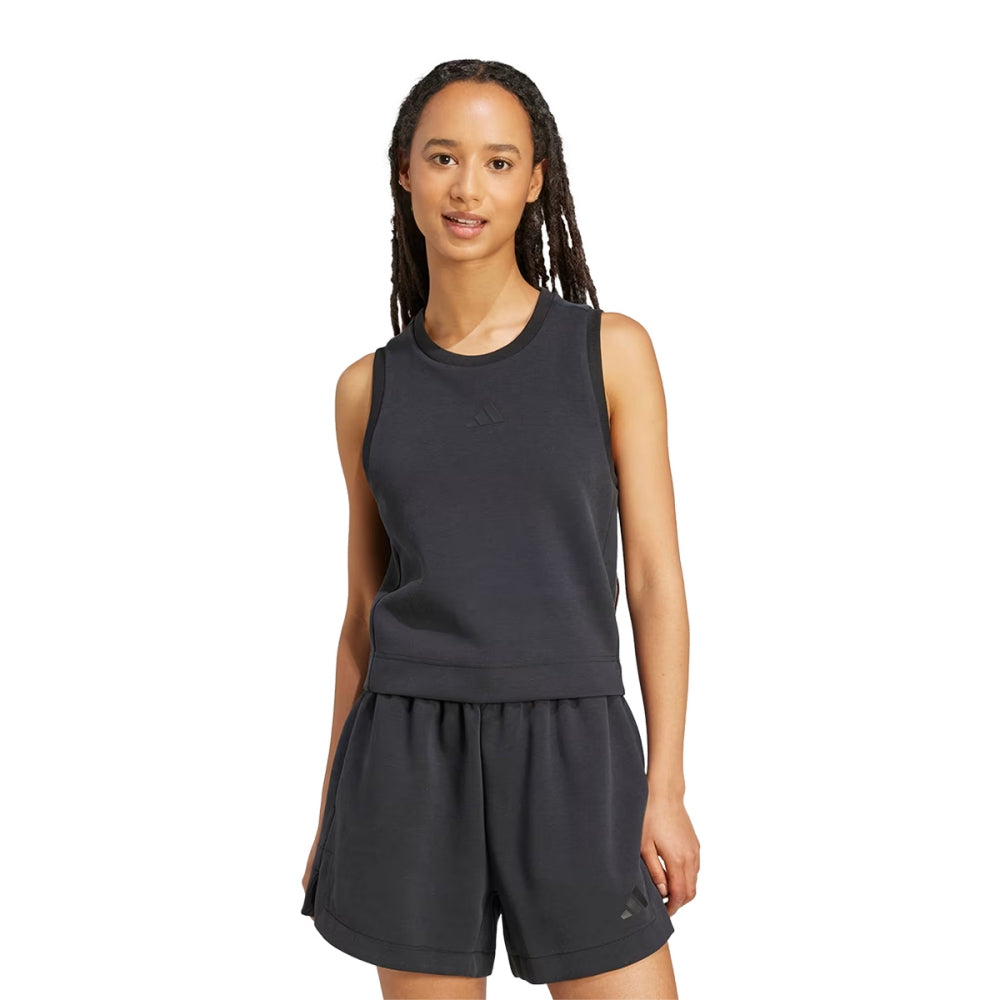Adidas Womens All Szn SL Tank Tops in Black Color