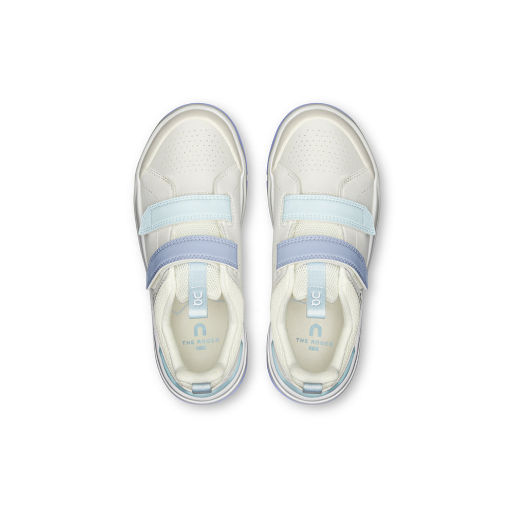 On Kids The Roger Kids Tennis Shoes in White Color