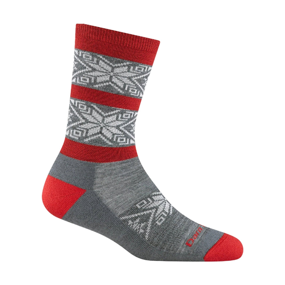 Darn Tough Vermont Womens L Elsa Lightweight Sock in Grey Color