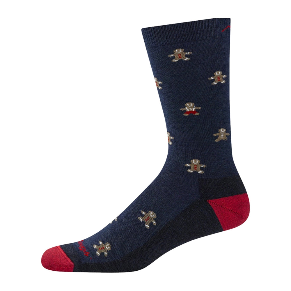 Darn Tough Vermont Mens Oh Snap Sock in Blue Color