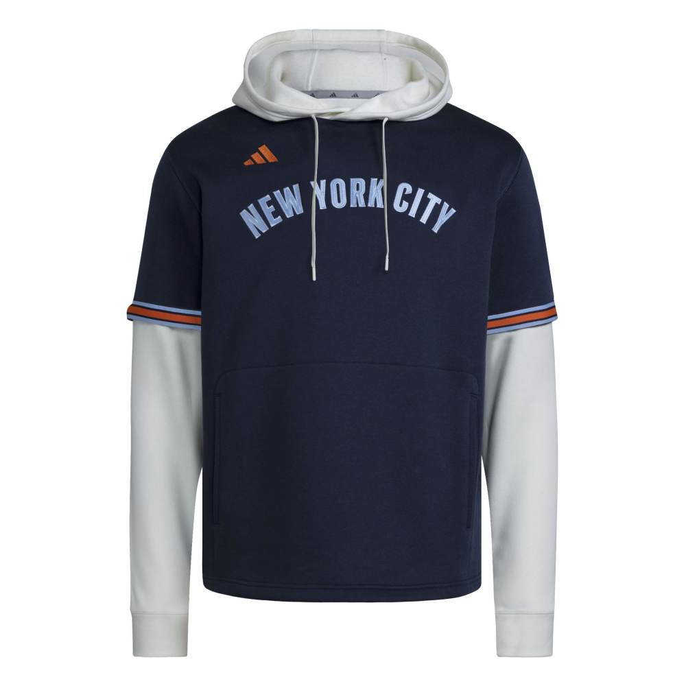 NYCFC FLEECE HOODIE | INK/OFFWHT