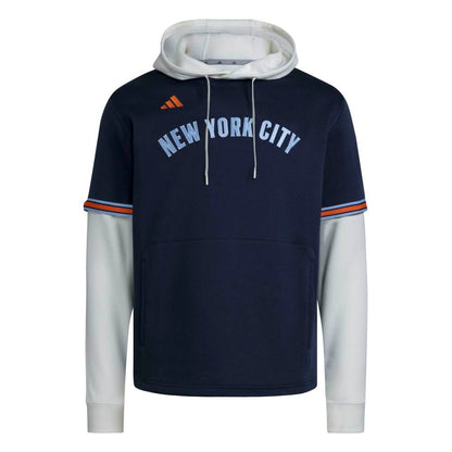 NYCFC FLEECE HOODIE | INK/OFFWHT
