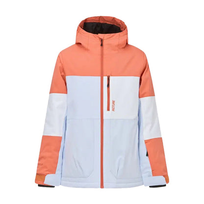 Picture Organic Clothing Kids Seady Jkt Kids Skiing & Snowboarding Jackets in Orange Color