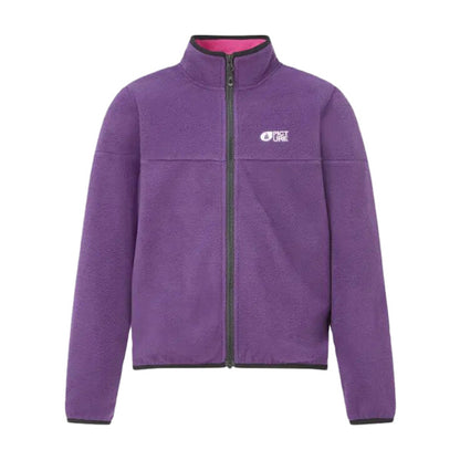 Picture Organic Clothing Kids Pipoa Kids Fleece Midlayer in Purple Color