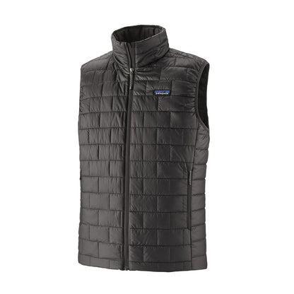Patagonia Mens Nano Puff Vest Midlayer in Black Color