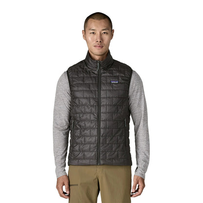 Patagonia Mens Nano Puff Vest Midlayer in Black Color