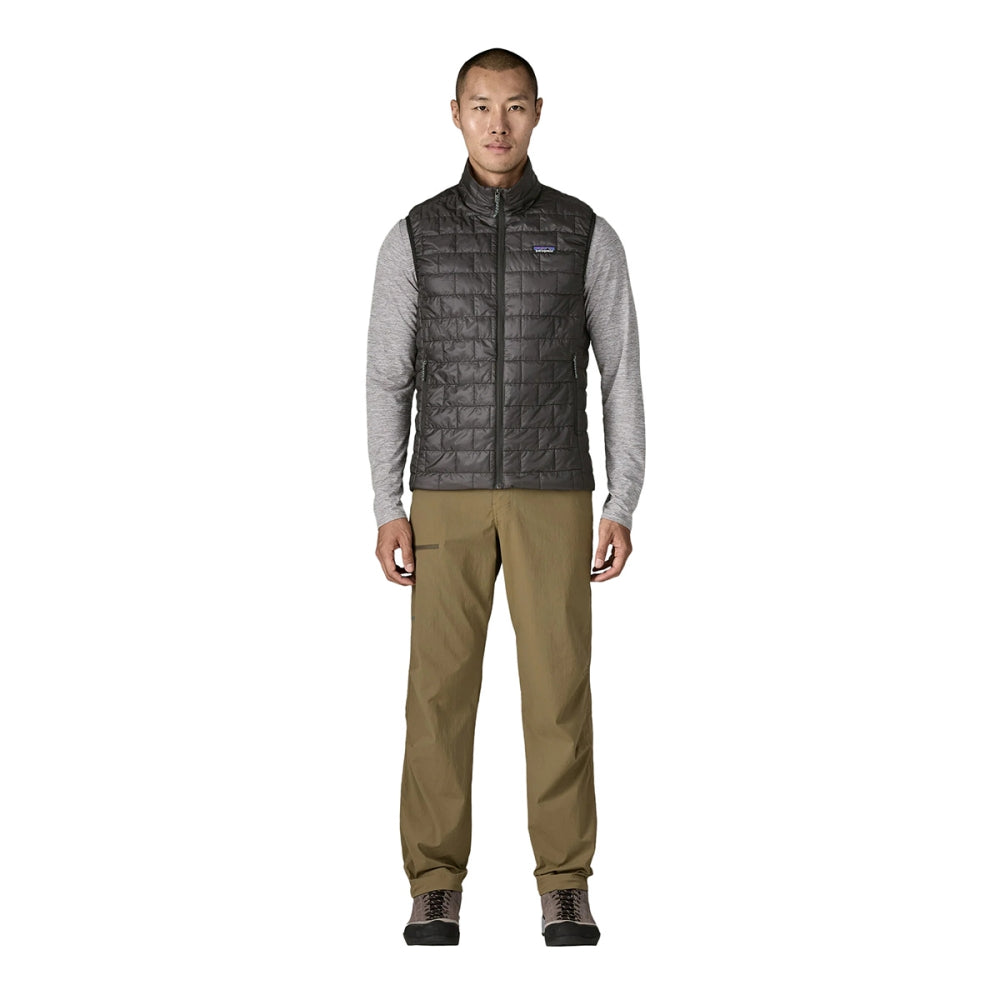 Patagonia Mens Nano Puff Vest Midlayer in Black Color