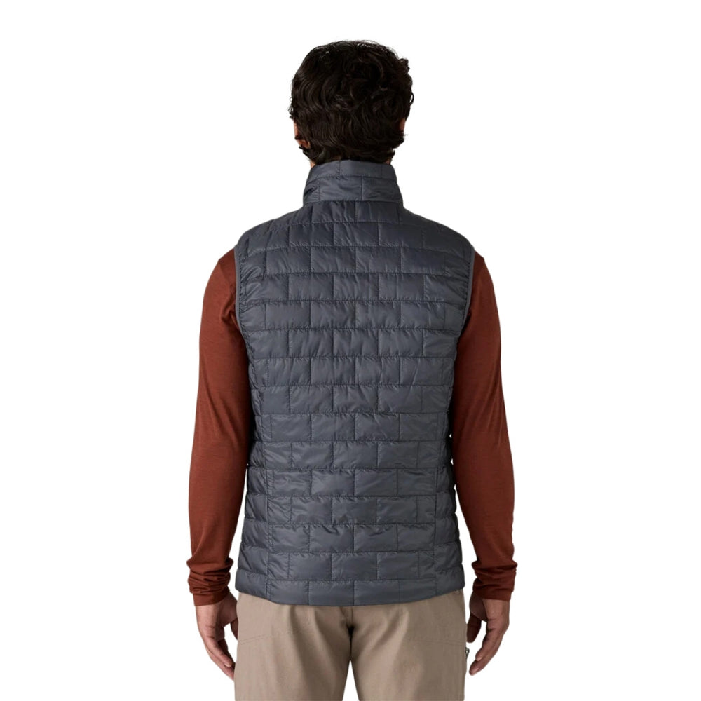 Patagonia Mens Nano Puff Vest Midlayer in Blue Color