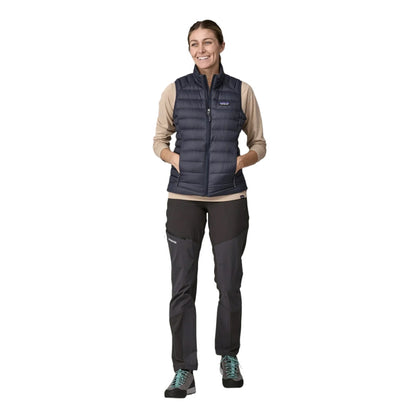 Patagonia Womens Down Sweater Vest Midlayer in Blue Color