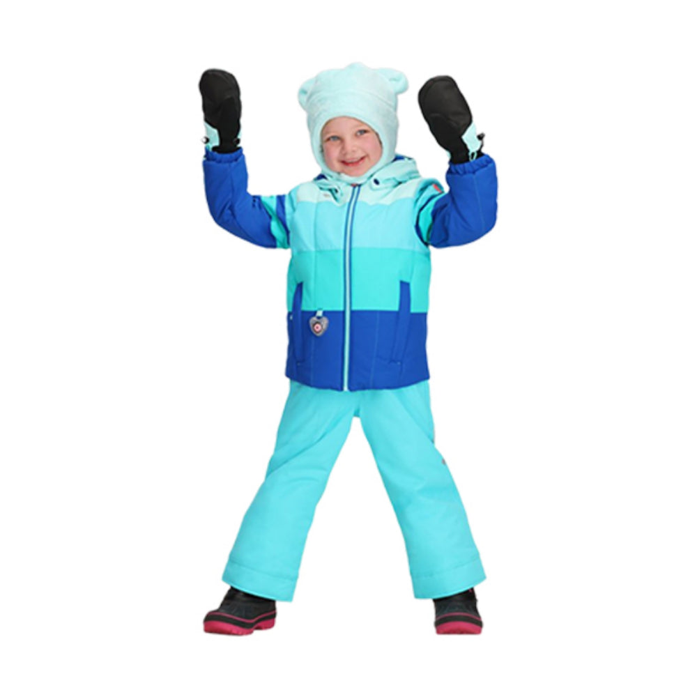 Obermeyer Kids Kaizen Jacket Tops in Blue Color
