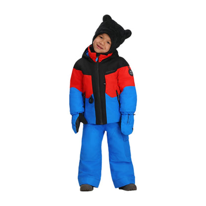 Obermeyer Kids Altair Jacket Midlayer in Blue Color