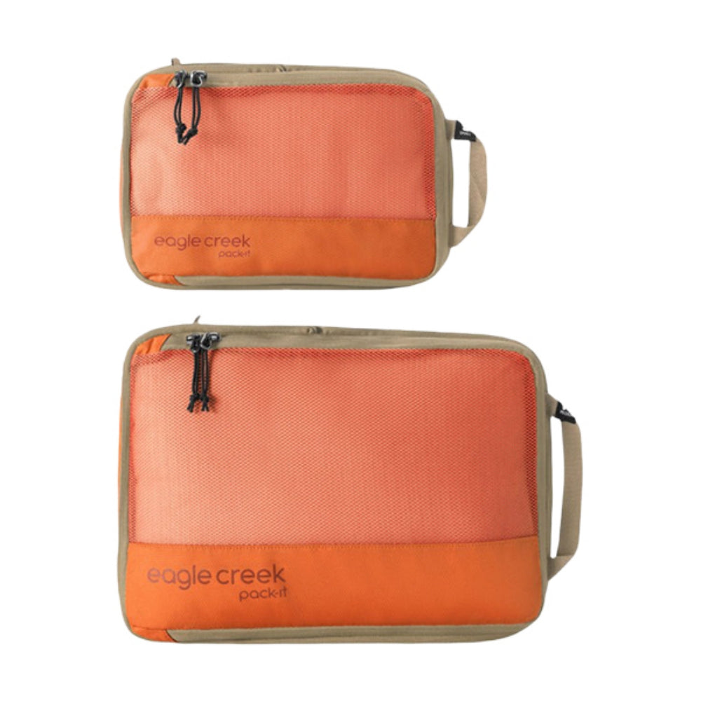 Eagle Creek Unisex Pack-It Rev Cmprs Set S/M Travel Accessories in Orange Color