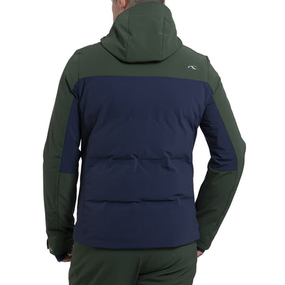 Kjus Mens M/Greenline Jacket Skiing & Snowboarding Jackets in Blue Color