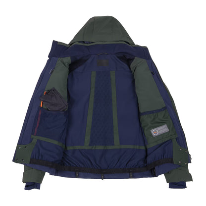 Kjus Mens M/Greenline Jacket Skiing & Snowboarding Jackets in Blue Color