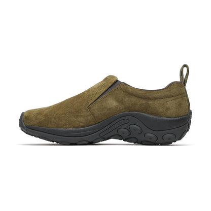 Merrell Mens Jungle Moc Slip-Ons in Green Color
