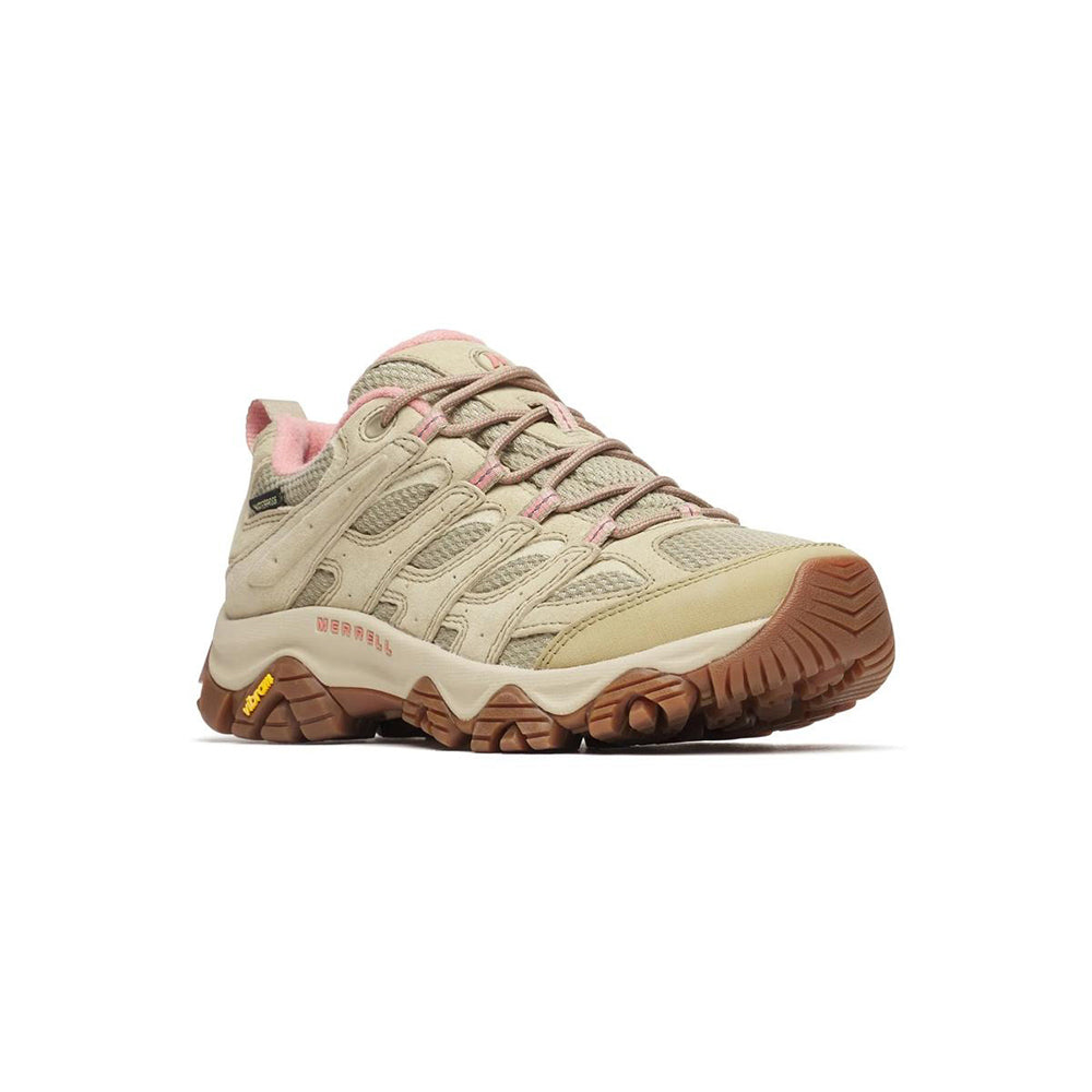 Merrell Womens Moab 3 Wp Boots in Grey Color